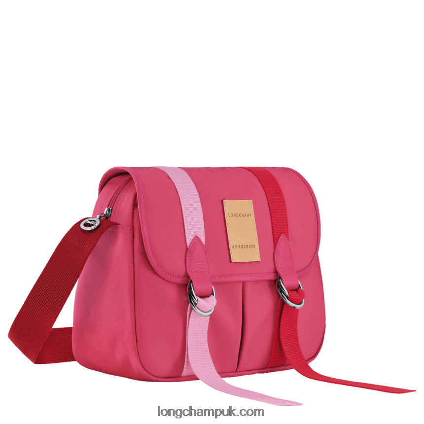 Le Pliage Re Play Crossbody bag L Women Longchamp 8RTH80208 Fuchsia - Image 3