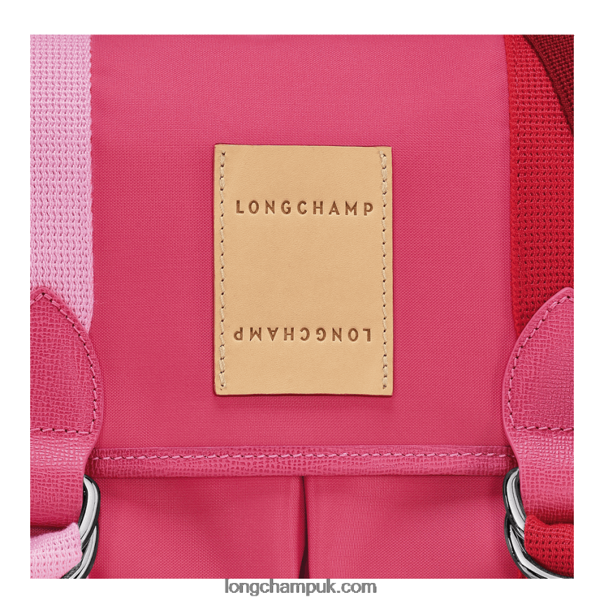 Le Pliage Re Play Crossbody bag L Women Longchamp 8RTH80208 Fuchsia - Image 5