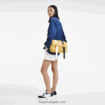 Le Pliage Re Play Crossbody bag L Women Longchamp 8RTH80209 Corn - Image 2