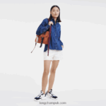 Le Pliage Re Play Crossbody bag L Women Longchamp 8RTH80211 Carot - Image 2