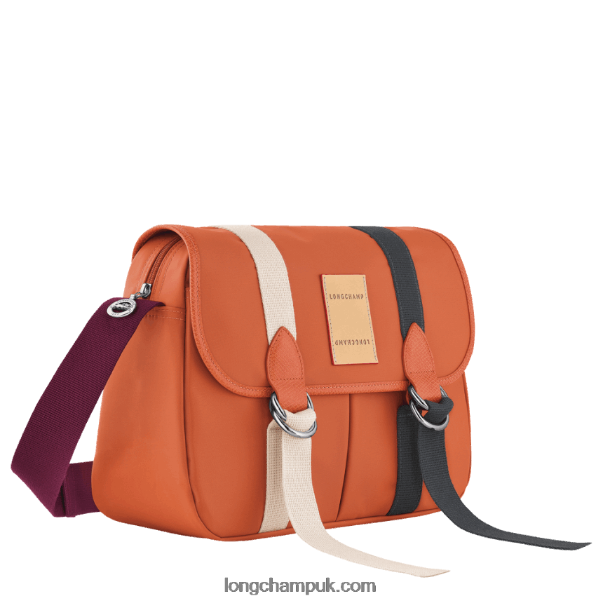 Le Pliage Re Play Crossbody bag L Women Longchamp 8RTH80211 Carot - Image 3