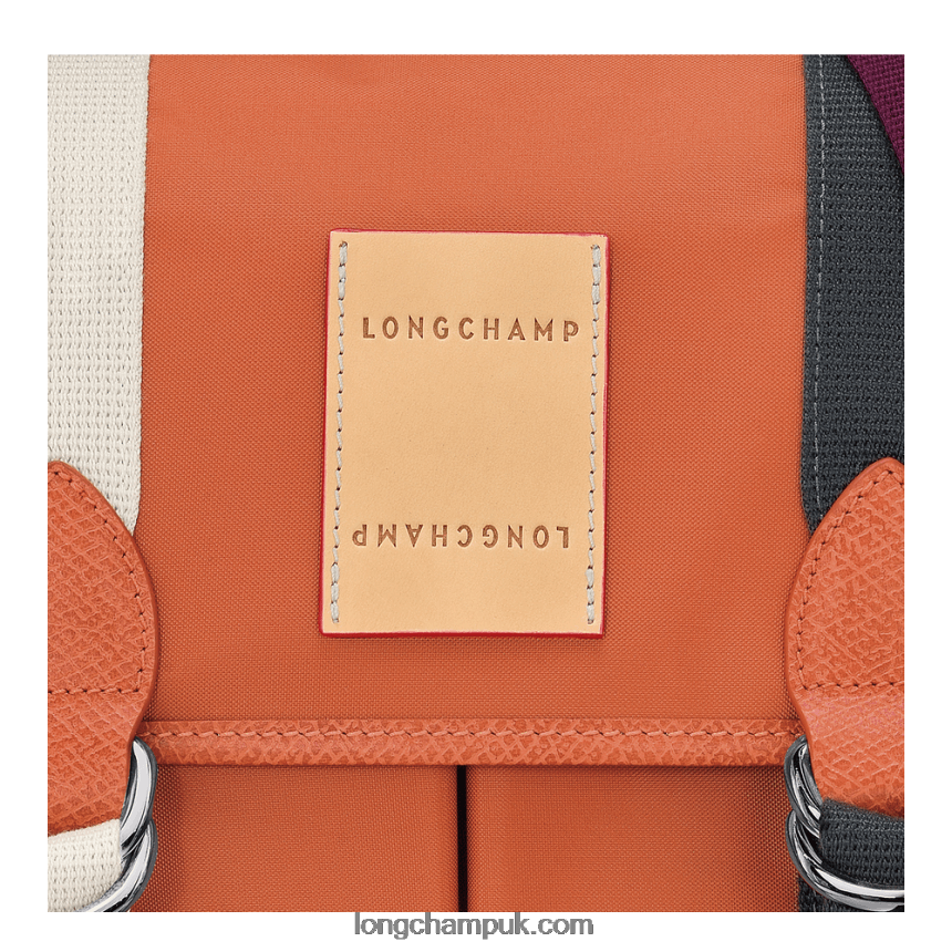 Le Pliage Re Play Crossbody bag L Women Longchamp 8RTH80211 Carot - Image 5
