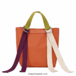 Le Pliage Re Play Handbag XS Women Longchamp 8RTH8048 Carot - Image 4
