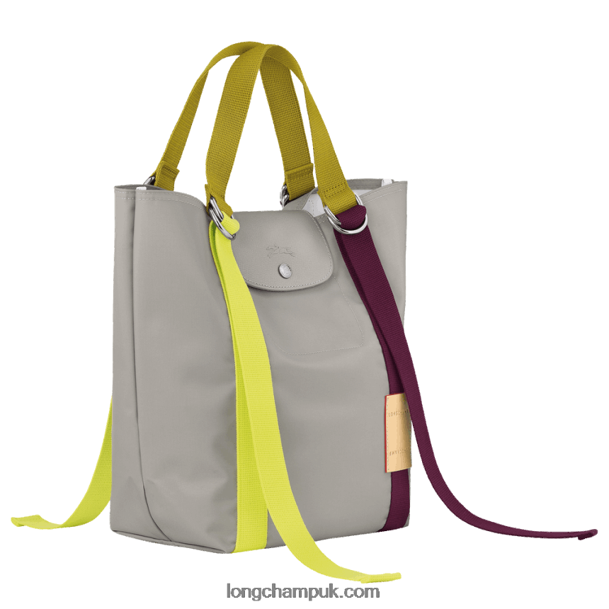 Le Pliage Re Play Tote bag S Women Longchamp 8RTH8049 Grey - Image 3