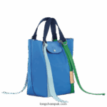 Le Pliage Re Play Tote bag S Women Longchamp 8RTH8050 Blue - Image 3