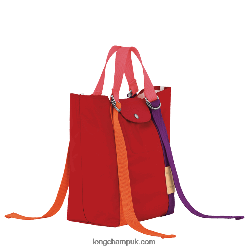 Le Pliage Re Play Tote bag S Women Longchamp 8RTH8052 Red - Image 3