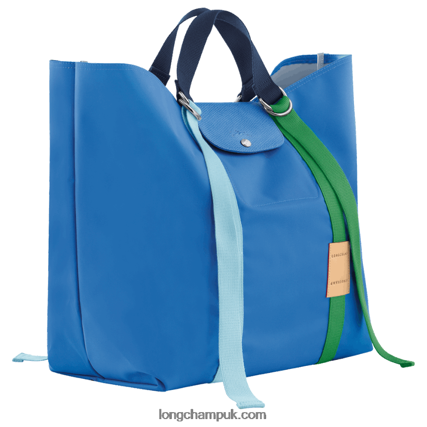 Le Pliage Re Play Tote bag XL Women Longchamp 8RTH8055 Blue - Image 3