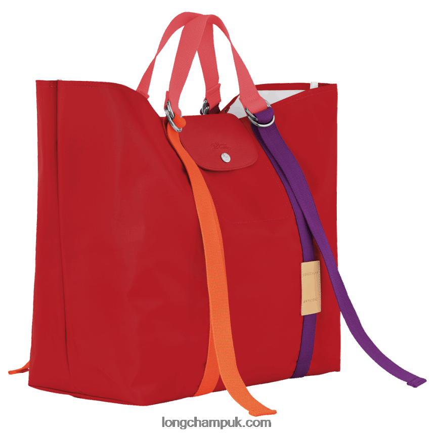 Le Pliage Re Play Tote bag XL Women Longchamp 8RTH8058 Red - Image 3