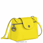 Le Pliage Xtra Crossbody bag Women Longchamp 8RTH80299 Lemon - Image 3