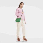 Mailbox Crossbody bag XS Women Longchamp 8RTH80310 Grass/Green Light - Image 2