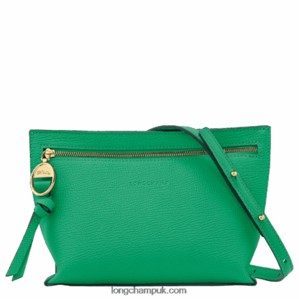 Mailbox Crossbody bag XS Women Longchamp 8RTH80310 Grass/Green Light