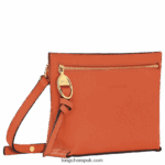 Mailbox Crossbody bag XS Women Longchamp 8RTH80311 Carot - Image 3