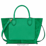 Mailbox Handbag M Women Longchamp 8RTH80162 Grass/Green Light - Image 3