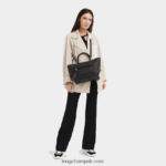 Mailbox Handbag M Women Longchamp 8RTH80167 Black - Image 2