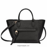 Mailbox Handbag M Women Longchamp 8RTH80167 Black