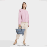 Mailbox Handbag M Women Longchamp 8RTH80169 Slate - Image 2