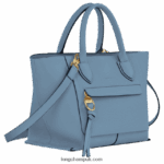 Mailbox Handbag M Women Longchamp 8RTH80169 Slate - Image 3