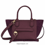 Mailbox Handbag S Women Longchamp 8RTH80159 Burgundy