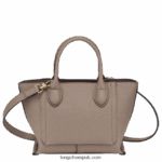 Mailbox Handbag S Women Longchamp 8RTH80164 Taupe - Image 4