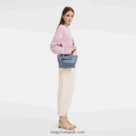 Mailbox Handbag S Women Longchamp 8RTH80165 Slate - Image 2