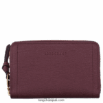 Mailbox Wallet Women Longchamp 8RTH80614 Burgundy