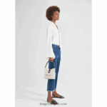 Roseau Bucket bag XS Women Longchamp 8RTH80117 Ecru - Image 2