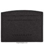 Roseau Card holder Women Longchamp 8RTH80636 Black - Image 2