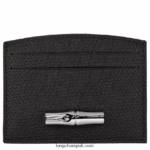Roseau Card holder Women Longchamp 8RTH80636 Black