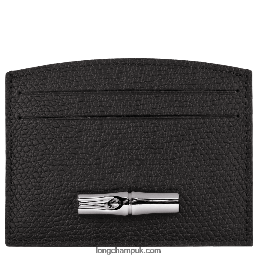 roseau_card_holder_women_longchamp_8rth80636_black.png Roseau Card holder Women Longchamp 8RTH80636 Black - Image 1