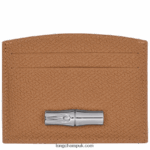 Roseau Card holder Women Longchamp 8RTH80637 Natural