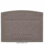 Roseau Card holder Women Longchamp 8RTH80641 Turtledove - Image 2