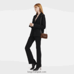 Roseau Clutch Women Longchamp 8RTH80247 Ebony - Image 2