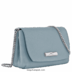 Roseau Clutch Women Longchamp 8RTH80254 Cloud Blue - Image 3
