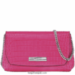 Roseau Clutch Women Longchamp 8RTH80258 Fuchsia