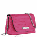 Roseau Clutch Women Longchamp 8RTH80258 Fuchsia - Image 3
