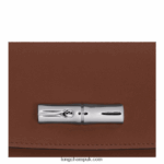 Roseau Continental wallet Women Longchamp 8RTH80565 Ebony - Image 3