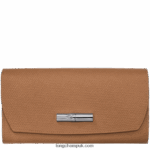 Roseau Continental wallet Women Longchamp 8RTH80588 Natural