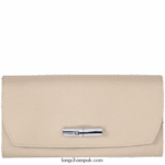 Roseau Continental wallet Women Longchamp 8RTH80590 Paper