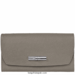 Roseau Continental wallet Women Longchamp 8RTH80592 Turtledove