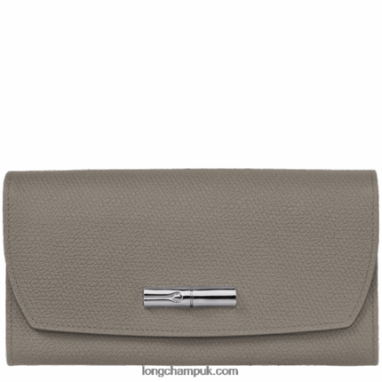 Roseau Continental wallet Women Longchamp 8RTH80592 Turtledove