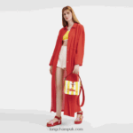 Roseau Essential Bucket bag XS Women Longchamp 8RTH80245 Yellow/White - Image 2