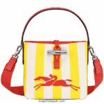 Roseau Essential Bucket bag XS Women Longchamp 8RTH80245 Yellow/White