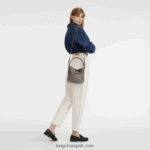 Roseau Essential Bucket bag XS Women Longchamp 8RTH8094 Grey - Image 2