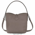 Roseau Essential Bucket bag XS Women Longchamp 8RTH8094 Grey - Image 4