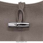 Roseau Essential Hobo bag L Women Longchamp 8RTH80358 Grey - Image 4