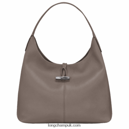 Roseau Essential Hobo bag L Women Longchamp 8RTH80358 Grey