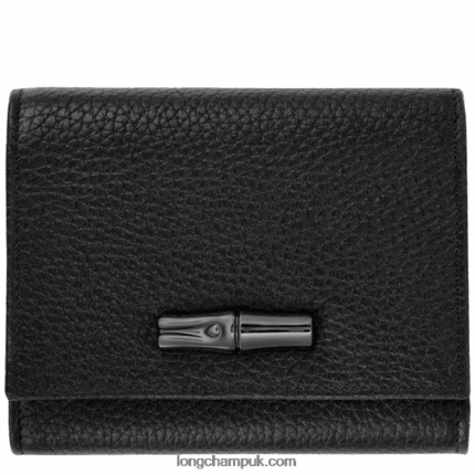 Roseau Essential Wallet Women Longchamp 8RTH80571 Black