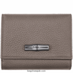 Roseau Essential Wallet Women Longchamp 8RTH80573 Grey