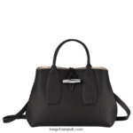 Roseau Handbag M Women Longchamp 8RTH80103 Black
