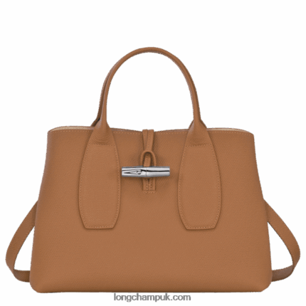 Roseau Handbag M Women Longchamp 8RTH80104 Natural